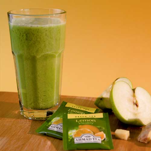 Apple, Ginger & Green Tea Smoothie – Recipes | Ahmad Tea