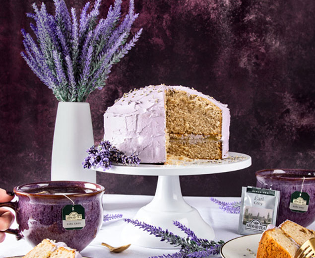 Lavender Earl Grey Cake