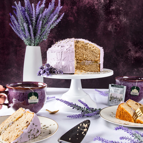 Lavender Earl Grey Cake – Recipes | Ahmad Tea