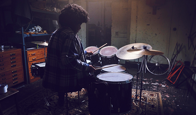 Jaleesa Gemerts, the amazing drummer from the What It Takes campaign for a brew and a chat about life as an artist.