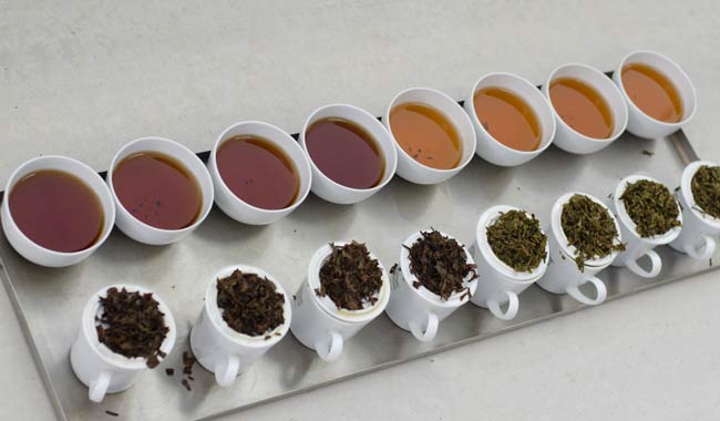 Darjeeling-Teas On Tray