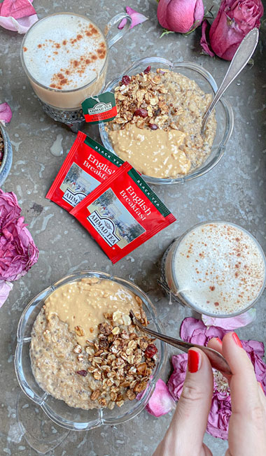 Tea-Infused Oatmeal Recipe - Cooking With Tea – Ahmad Tea