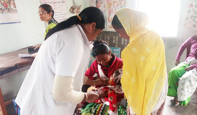 A nutrition programme in which 109 pregnant women participated.