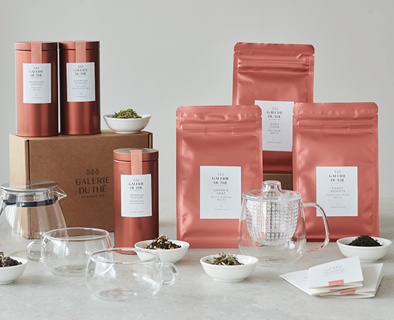 Shop luxury tea from Galerie du Thé