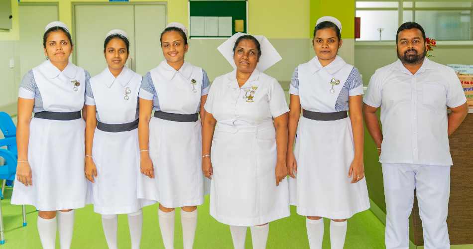 Nurses at Razavi Medical Complex
