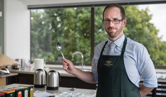 Dominic Marriott Tea Taster