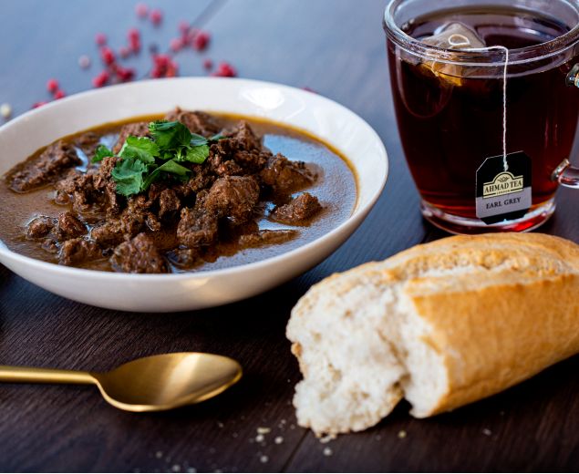 Jamaican Beef Stew with Earl Grey