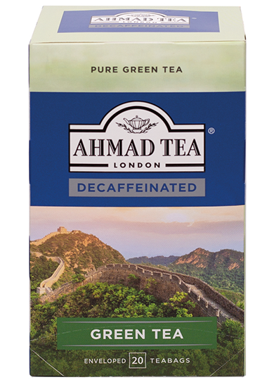 Ahmad Tea's Decaffeinated Green Tea