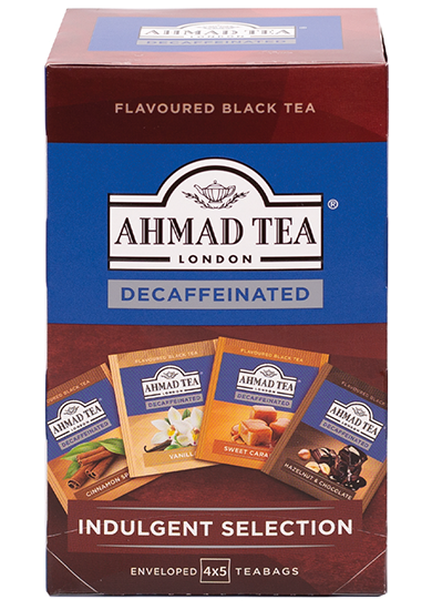 Ahmad Tea's Decaffeinated Indulgent Selection