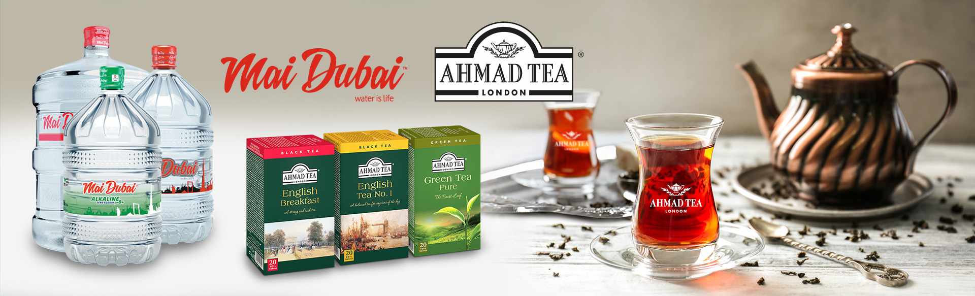 Ahmad Tea & Mai Dubai