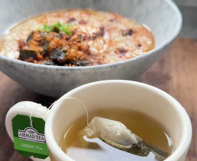 OCNGEE RECIPE WITH GREEN TEA