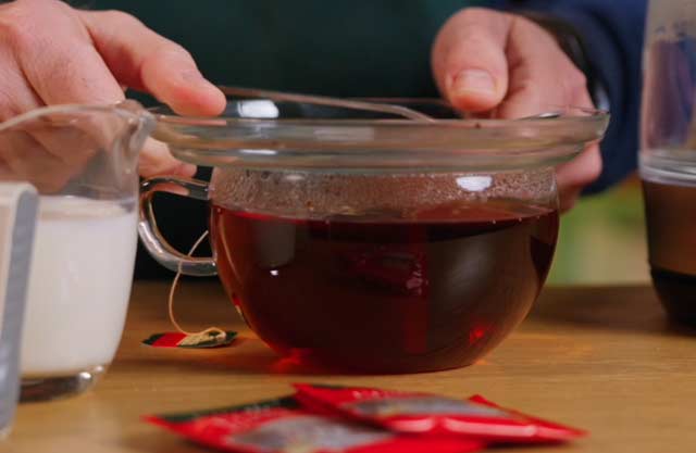 Use a Saucer to Keep it Hot