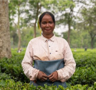 Julie Konda, tea picker, Assam, India
