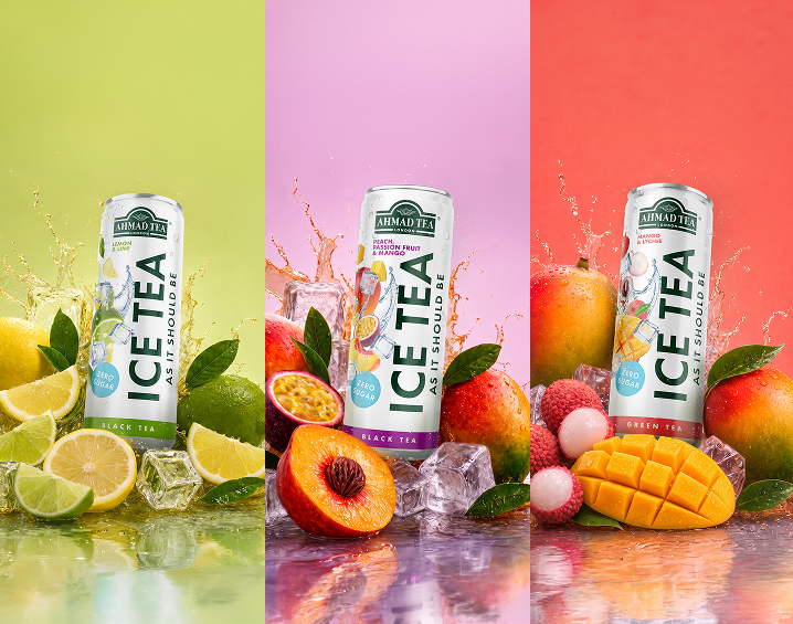 Three Ice Tea flavours